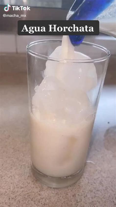 Receta Agua De Horchata De Arroz Artofit