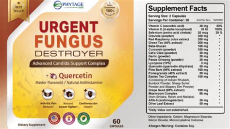 Urgent Fungus Destroyer Review Does It Work Phytage Labs Supplement