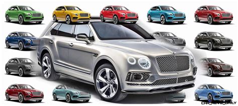 2017 Bentley Bentayga Colors