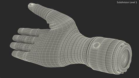 Wrist Bionic Hand Deka Rigged For Maya D Model Ma Free D