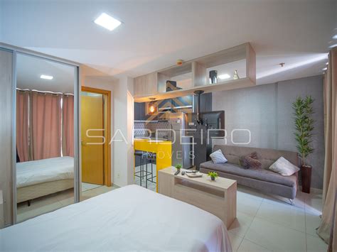 Apartamento Quarto Mobiliado E Decorado Df Plaza Guas Claras