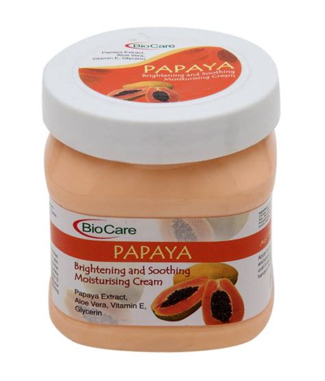 Biocare Face And Body Cream Papaya 500 Ml Buy Biocare Face And Body Cream