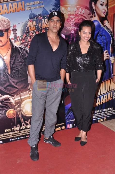 Akshay Kumar Sonakshi Sinha At Rd Promo Launch Of Once Upon A Time In