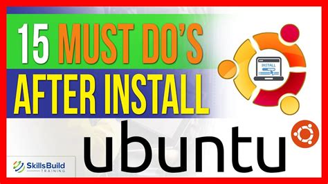 15 Things You MUST DO After Installing Ubuntu 20 04 YouTube