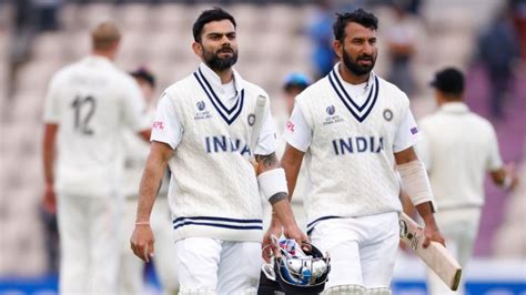 WTC Final म Virat Kohli और Pujara क बच हग आग नकलन क हड