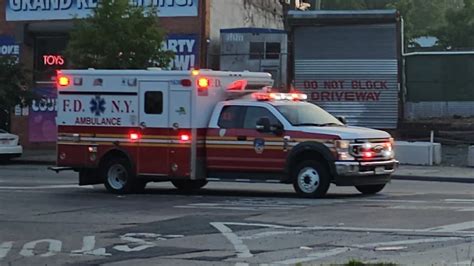 Fdny Ems Responding On Dyer Ave In Baychester The Bronx New York City