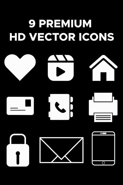 Premium Hd Vector Icons Masterbundles