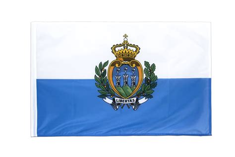 San Marino Hohlsaum Flagge Pro X Cm Flaggenplatz At