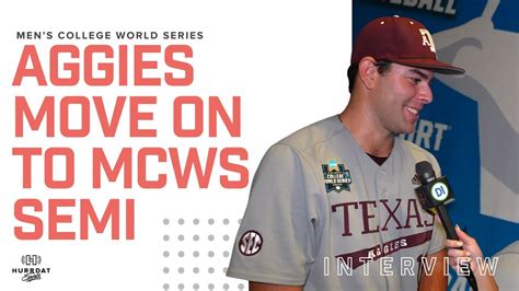 Texas A M Pitcher Ryan Prager Propels Aggies Semifinal Mcws Interview