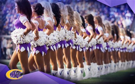 Team Spotlight The Minnesota Vikings Cheerleaders Multi Uniform Wardrobe