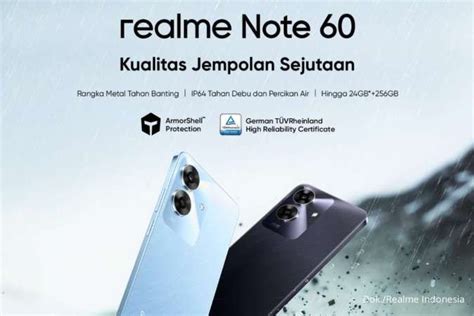 Realme Note 60 Segera Hadir Di Indonesia Mari Intip Bocoran Spesifikasinya