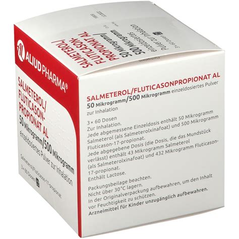 Salmeterol Fluticasonpropionat Al G G X St Mit Dem E Rezept