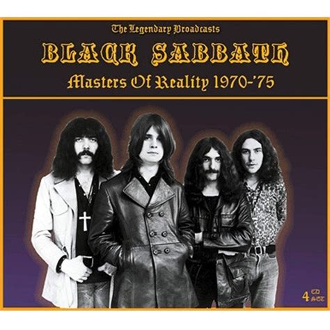 Black Sabbath Masters Of Reality 1970 75 4 Cds Rockart Shop