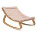 Levo Beech Wood Baby Bouncer Nude Charlie Crane Design Baby Smallable