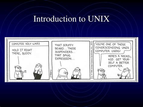 Ppt Introduction To Unix Powerpoint Presentation Free Download Id