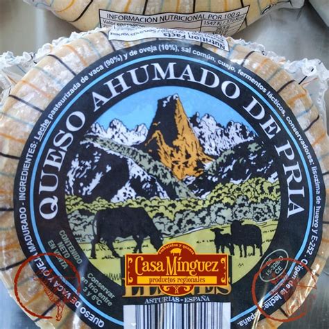 Queso Ahumado De Pria Gr