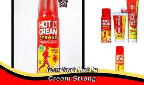 Temukan Manfaat Hot In Cream Strong Yang Perlu Anda Ketahui Biotifor