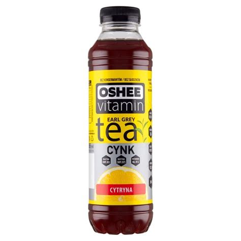 Oshee Vitamin Earl Grey Tea Herbaciany O Smaku Cytrynowym 555 Ml ERLI Pl