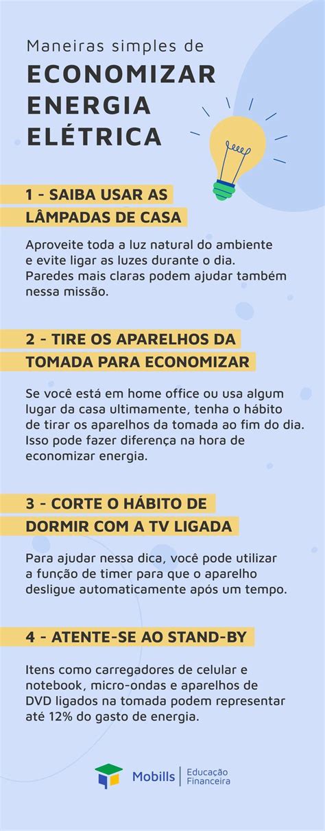 Como economizar energia elétrica Confira dicas simples Economizar