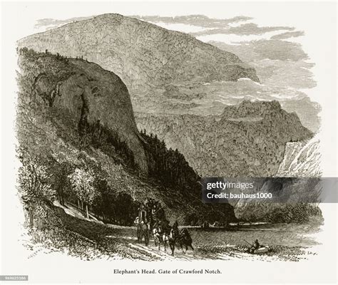 Elephants Head Gate Of The Crawford Notch White Mountains New Hampshire