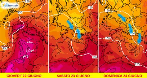 Previsioni Meteo Oggi E Domani Il Picco Dellondata Di Caldo Nel