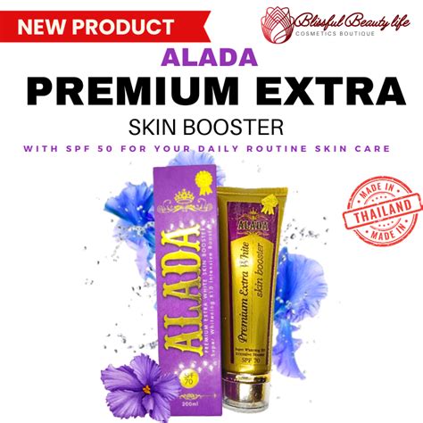 Alada Premium Extra White Skin Booster Collagen With Glutathione Spf