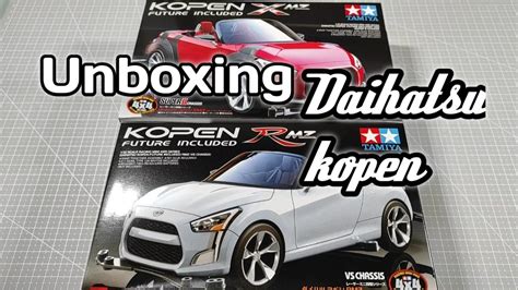 Unboxing Tamiya Daihatsu Kopen Xmz Kopen Rmz By Pitboxtamiya Youtube