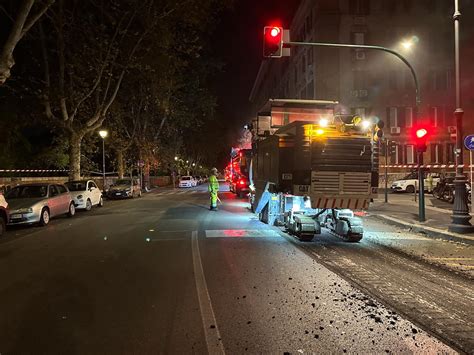 Strade Giubilari Di Roma Proseguono Di Notte I Lavori Di