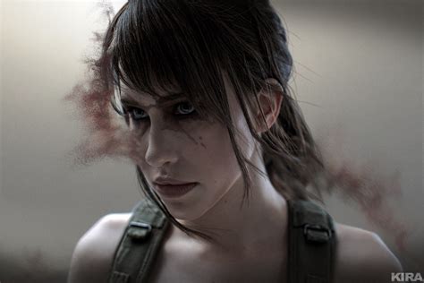 Intense Quiet Cosplay From Metal Gear Solid V