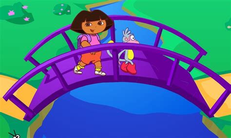 Dora the Explorer: Puzzle Bridge | NuMuKi