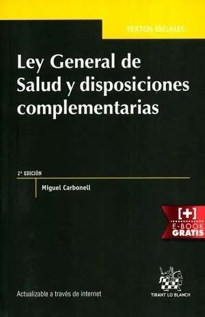 Libro Ley General De Salud Y Disposiciones Compleme Original Cuotas