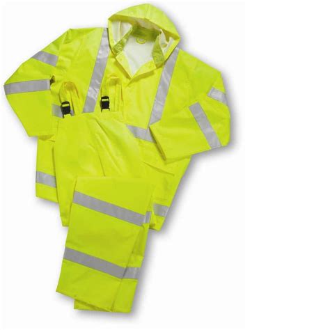 West Chester Protective Gear Men S Medium High Visibility Yellow Poly