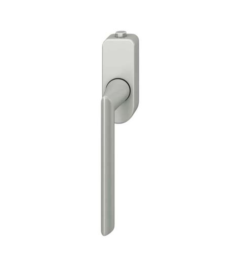 FSB Fenstergriff Mit Druckknopfzylinder 30 Mm Aluminium Naturfarbig 0