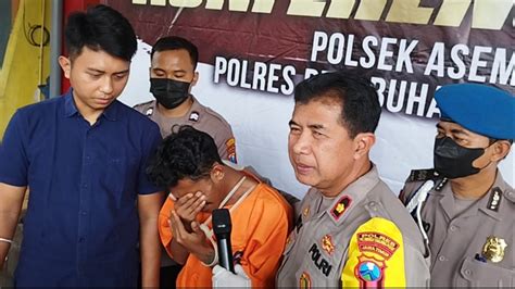 Enam Kali Beraksi Spesialis Curanmor Kos Kosan Menangis Saat Diamankan