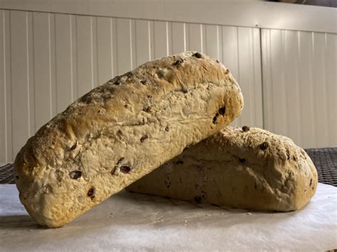 Bruin Met Rozijnen Bakkerij Verstraete