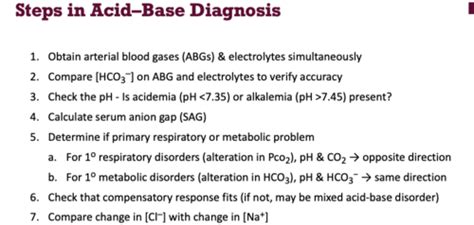 Ip Exam Electrolyte Disorders Acid Base Path Acid Base Disorders