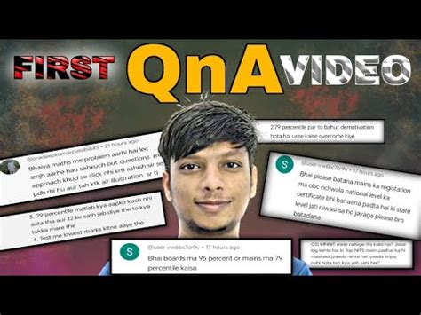 QnA Video Answering To Your Questions Nitian Mnnit YouTube