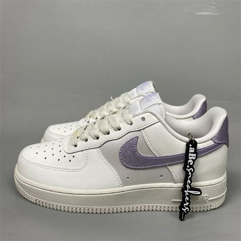 Jual Nike Air Force 1 07 White Purple Shopee Indonesia