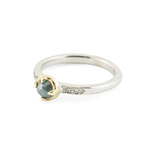 Blue Diamond rings — Henson and Gold