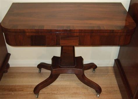 Pair Of William Iv Rosewood Card Tables The Merchant Of Welby