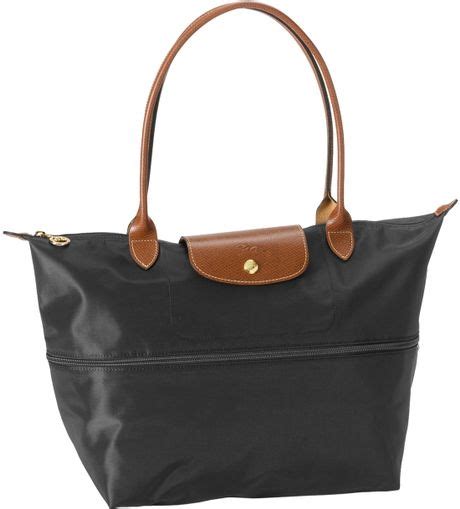 Longchamp Le Pliage Expandable Tote Nordstrom Exclusive In Black Start