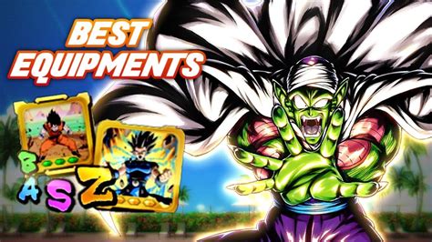 The Best Equipments For Zenkai Lf Piccolo Dragon Ball Legends Youtube