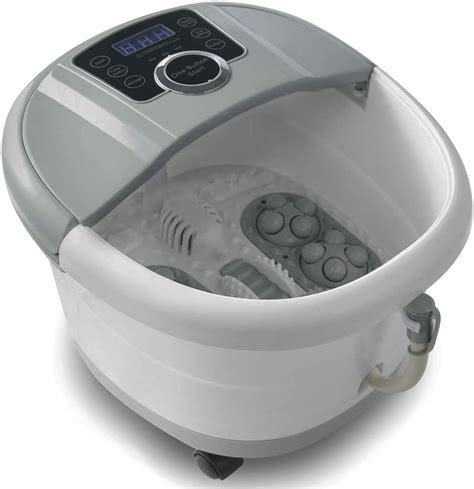 Foot Spa Bath Massager with Heat and Automatic Massage Foot Pedicure Spa Machine Athletes Foot ...