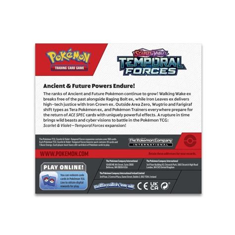 Temporal Forces Booster Display Box