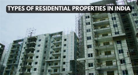 Types Of Residential Properties In India Pillars