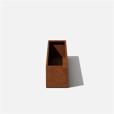 Veradek Corten Steel Series Window Box Planter Reviews Wayfair