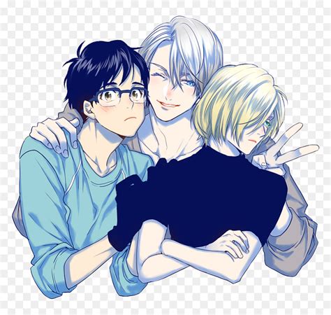 Thumb Image - Yuuri X Victor X Yuri, HD Png Download - vhv