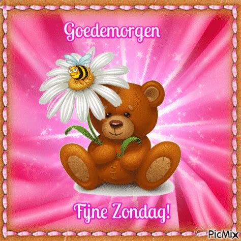 Goedemorgen Fijne Zondag Anim Gratuit Picmix