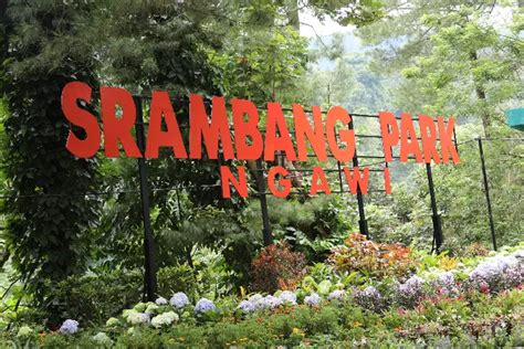 Wisata Srambang Park Di Ngawi Jawa Timur Indahnya Pesona Air Terjun