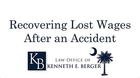 Lost Wages Personal Injury Calculating Lost Income In A Case Law